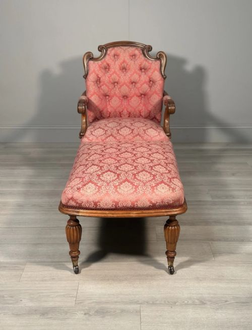 ANTIQUE ARMCHAIR MATCHING FOOTSTOOL - ADDITIONAL PHOTO 7