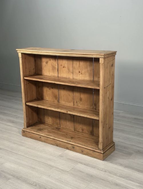 ANTIQUE PINE BOOKCASE - ADDITIONAL PHOTO 2