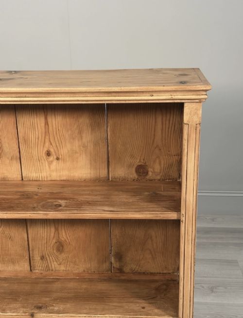 ANTIQUE PINE BOOKCASE - ADDITIONAL PHOTO 3