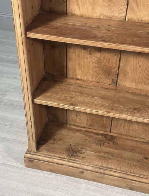 ANTIQUE PINE BOOKCASE - ADDITIONAL PHOTO 4