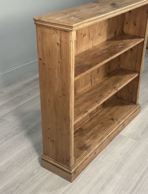 ANTIQUE PINE BOOKCASE - ADDITIONAL PHOTO 5