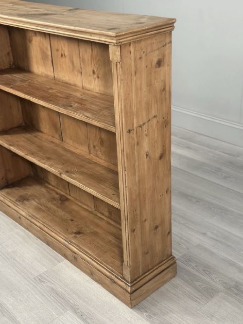 ANTIQUE PINE BOOKCASE - ADDITIONAL PHOTO 6