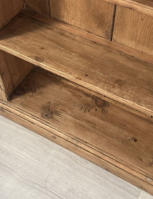 ANTIQUE PINE BOOKCASE - ADDITIONAL PHOTO 8