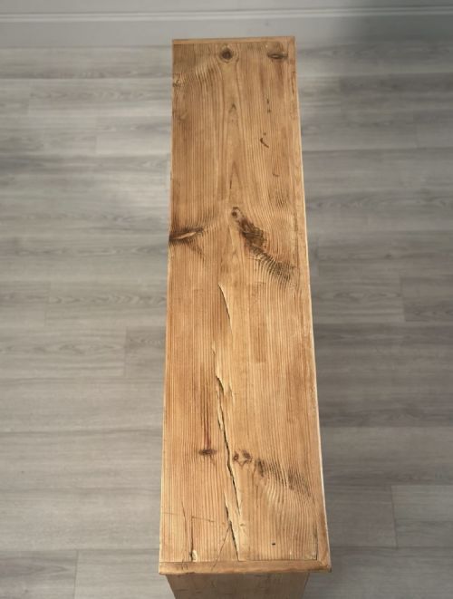 ANTIQUE PINE BOOKCASE - ADDITIONAL PHOTO 11