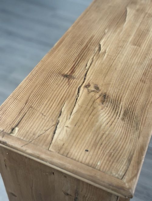 ANTIQUE PINE BOOKCASE - ADDITIONAL PHOTO 12