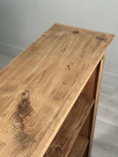 ANTIQUE PINE BOOKCASE - ADDITIONAL PHOTO 13