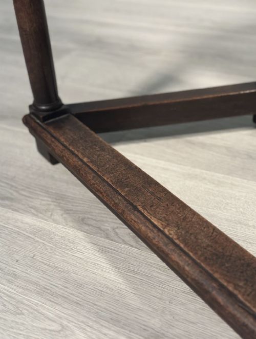 19TH CENTURY FRENCH CAQUETOIRE WALNUT ARMCHAIR - ADDITIONAL PHOTO 13