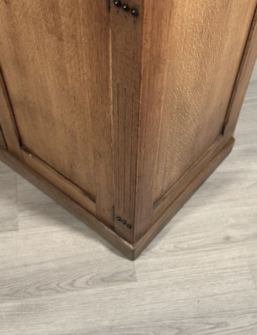 AESTHETIC MOVEMENT OAK CUPBOARD C1900 - ADDITIONAL PHOTO 11