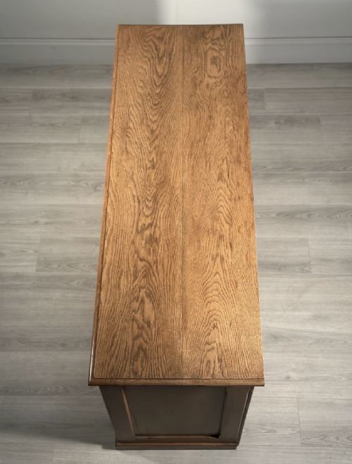 AESTHETIC MOVEMENT OAK CUPBOARD C1900 - ADDITIONAL PHOTO 12