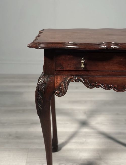 19TH CENTURY IRISH MAHOGANY SIDE TABLE - ADDITIONAL PHOTO 3