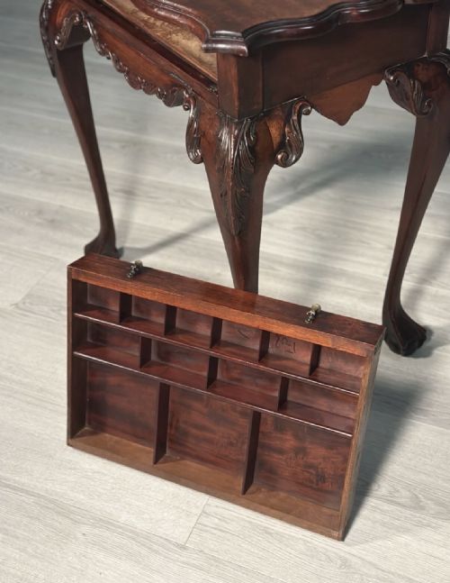 19TH CENTURY IRISH MAHOGANY SIDE TABLE - ADDITIONAL PHOTO 9