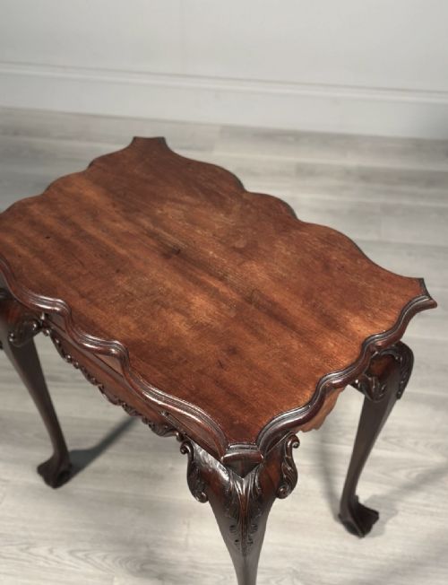 19TH CENTURY IRISH MAHOGANY SIDE TABLE - ADDITIONAL PHOTO 10