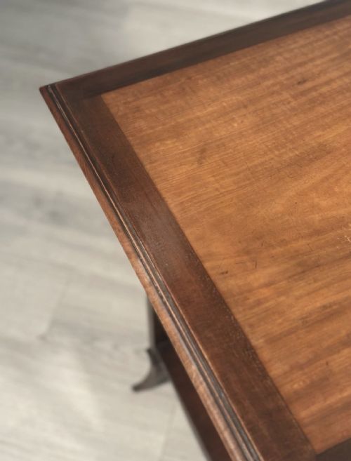 ARTS AND CRAFTS FRETWORK SIDE TABLE - ADDITIONAL PHOTO 7