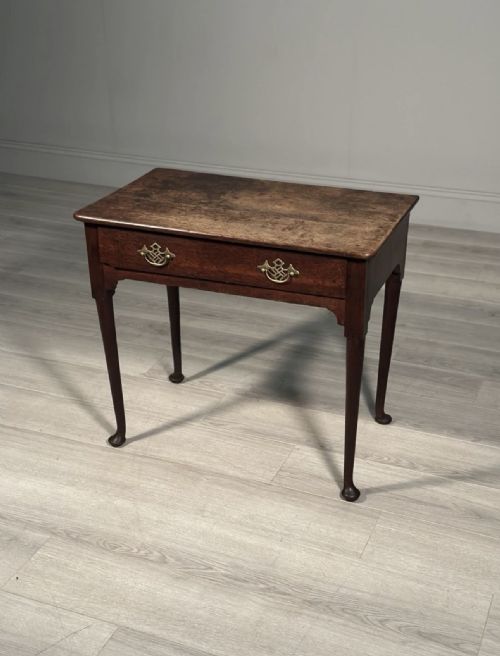 GEORGIAN OAK SIDE TABLE C1780 - ADDITIONAL PHOTO 1