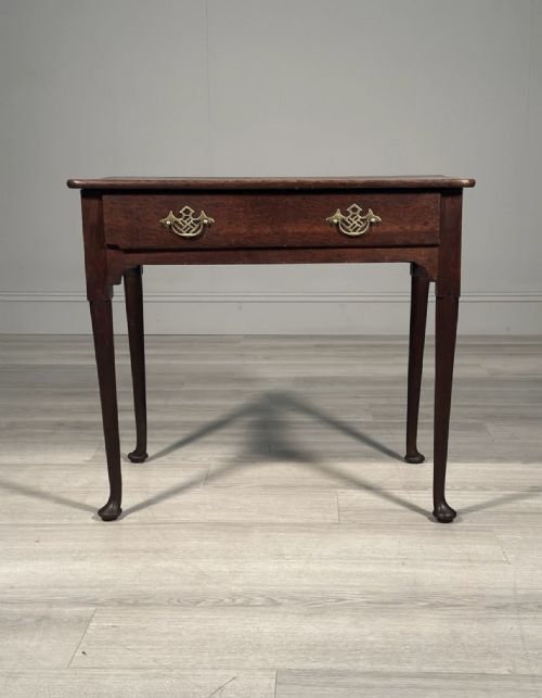GEORGIAN OAK SIDE TABLE C1780 - ADDITIONAL PHOTO 2