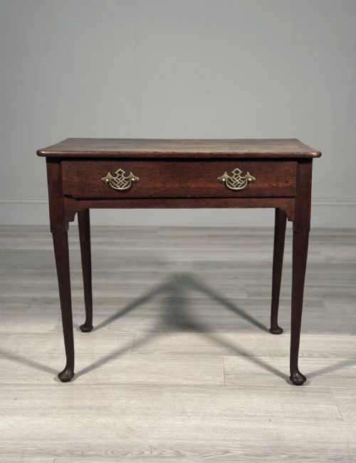 GEORGIAN OAK SIDE TABLE C1780 - ADDITIONAL PHOTO 4