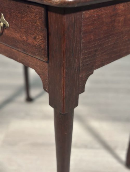 GEORGIAN OAK SIDE TABLE C1780 - ADDITIONAL PHOTO 5