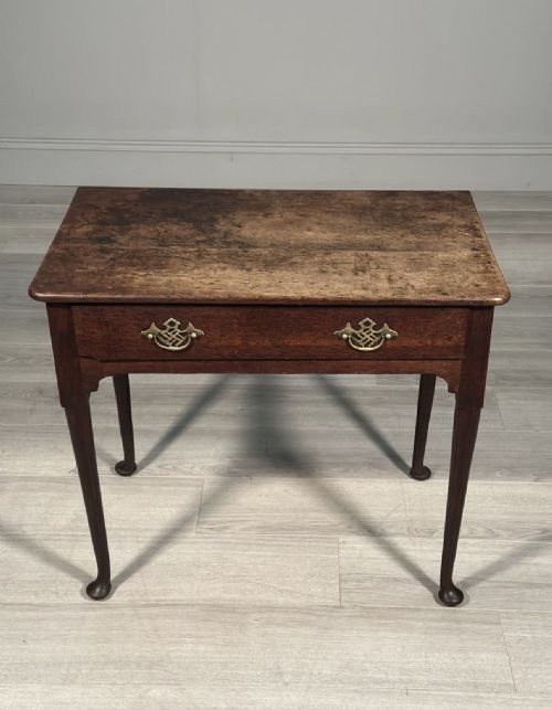 GEORGIAN OAK SIDE TABLE C1780 - ADDITIONAL PHOTO 6