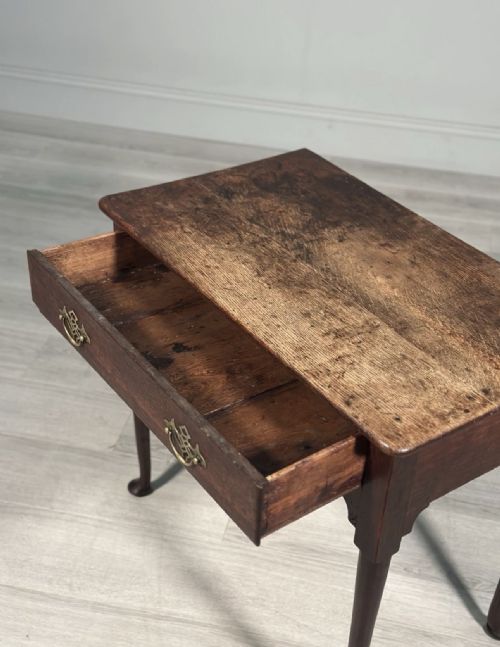 GEORGIAN OAK SIDE TABLE C1780 - ADDITIONAL PHOTO 7
