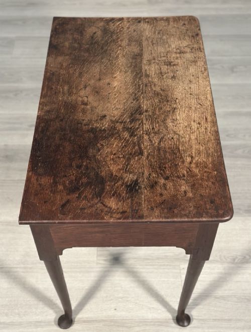 GEORGIAN OAK SIDE TABLE C1780 - ADDITIONAL PHOTO 10