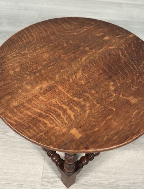 1920S OAK COFFEE TABLE - ADDITIONAL PHOTO 5