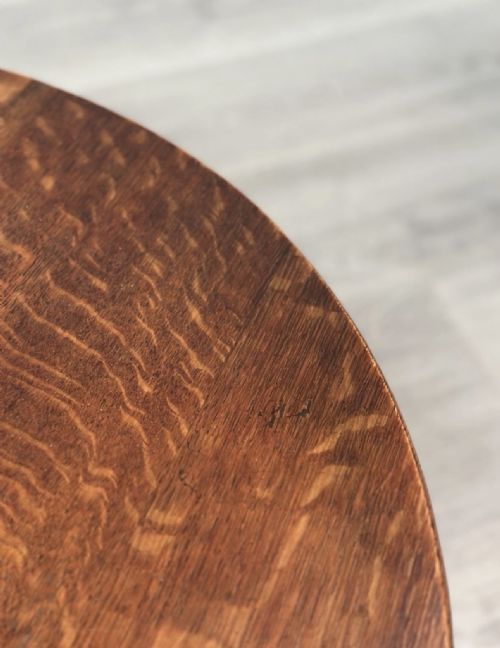 1920S OAK COFFEE TABLE - ADDITIONAL PHOTO 6