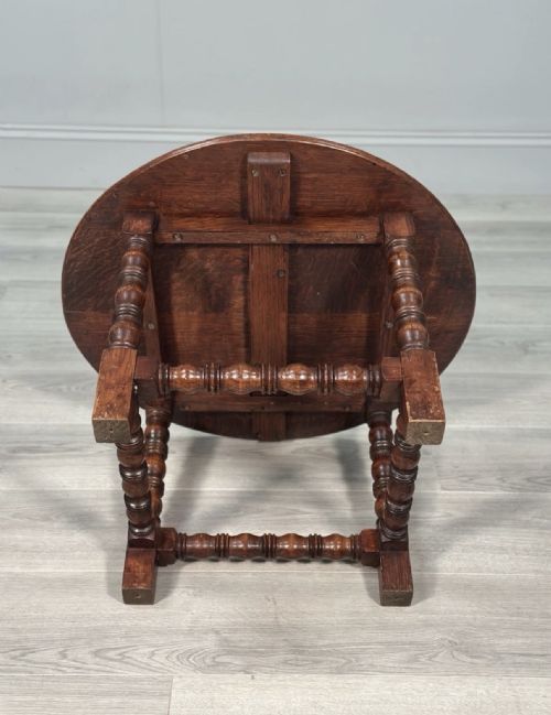 1920S OAK COFFEE TABLE - ADDITIONAL PHOTO 8