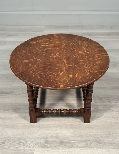 1920S OAK COFFEE TABLE - ADDITIONAL PHOTO 9