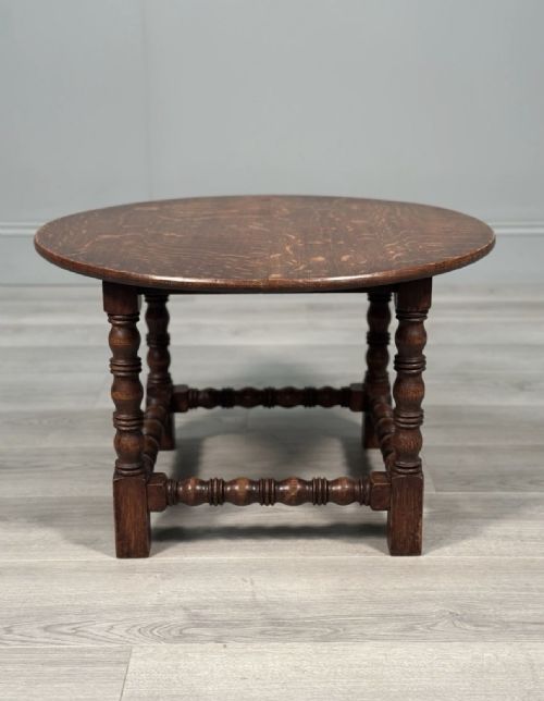 1920S OAK COFFEE TABLE - ADDITIONAL PHOTO 11