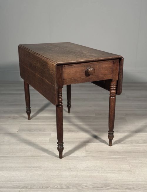 COUNTRY OAK PEMBROKE TABLE - ADDITIONAL PHOTO 2