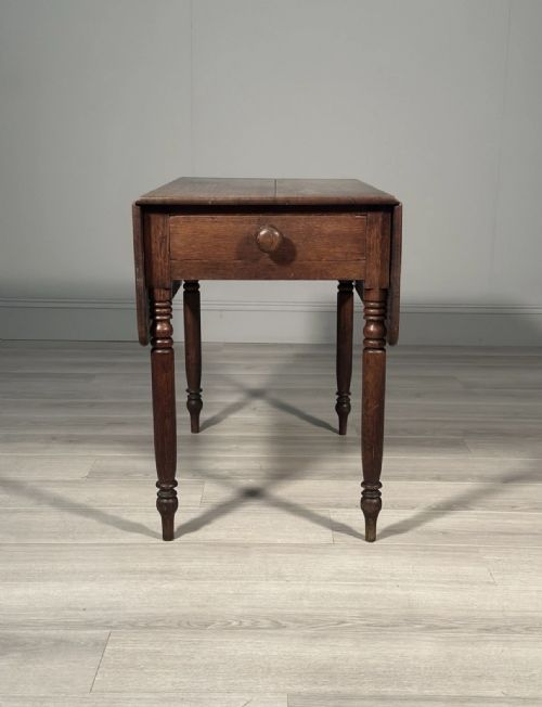 COUNTRY OAK PEMBROKE TABLE - ADDITIONAL PHOTO 4