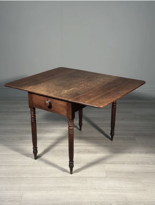 COUNTRY OAK PEMBROKE TABLE - ADDITIONAL PHOTO 5