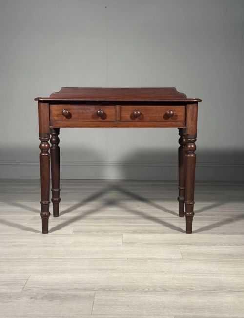 VICTORIAN MAHOGANY SIDE TABLE - ADDITIONAL PHOTO 5