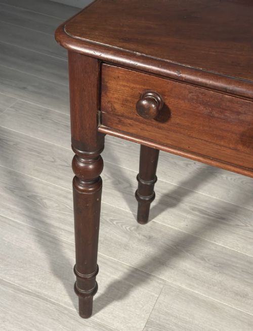 VICTORIAN MAHOGANY SIDE TABLE - ADDITIONAL PHOTO 7