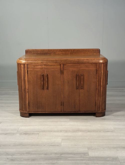 ART DECO OAK SIDEBOARD - ADDITIONAL PHOTO 1