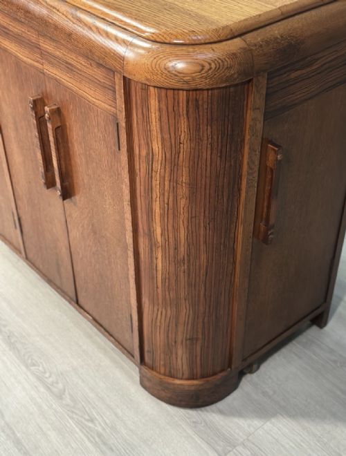 ART DECO OAK SIDEBOARD - ADDITIONAL PHOTO 11
