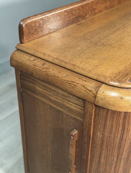 ART DECO OAK SIDEBOARD - ADDITIONAL PHOTO 12