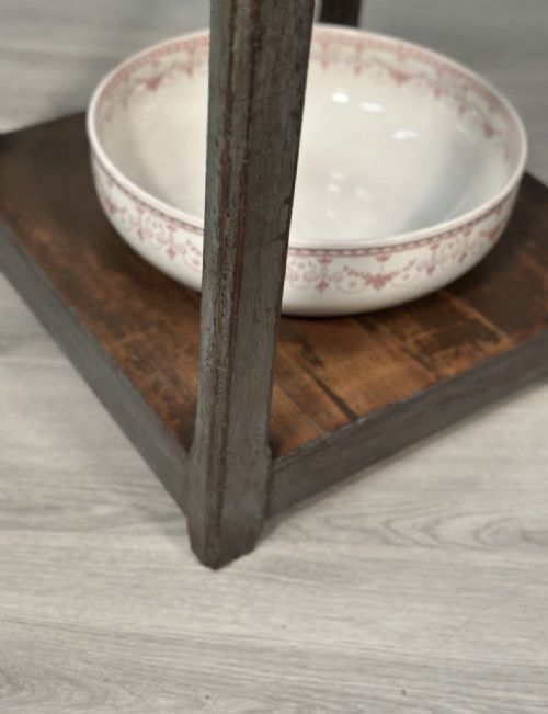 VICTORIAN PINE WASH STAND IN PAINT - ADDITIONAL PHOTO 9
