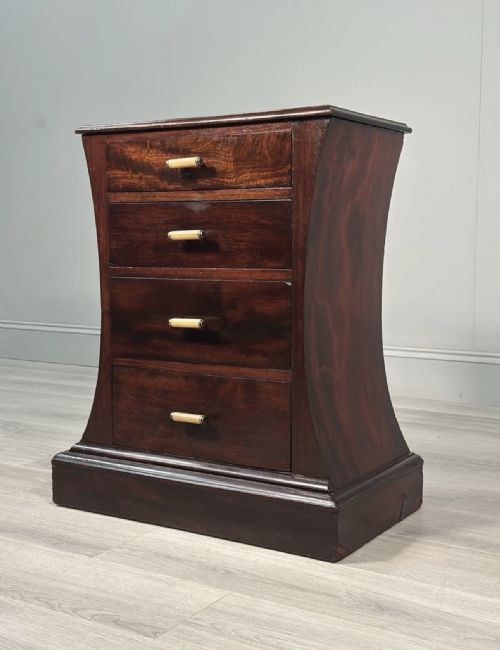 SHAPELY ART DECO CHEST OF DRAWERS - ADDITIONAL PHOTO 10