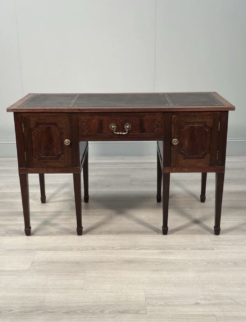 EDWARDIAN MAHOGANY DESK