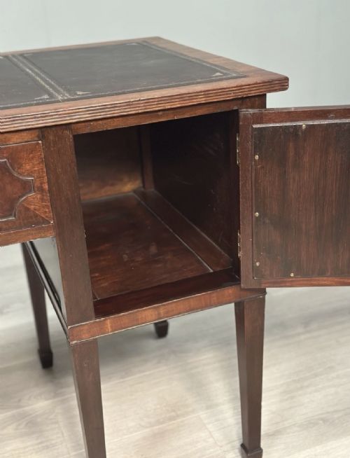 EDWARDIAN MAHOGANY DESK - ADDITIONAL PHOTO 2