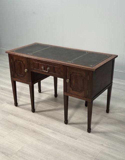EDWARDIAN MAHOGANY DESK - ADDITIONAL PHOTO 10