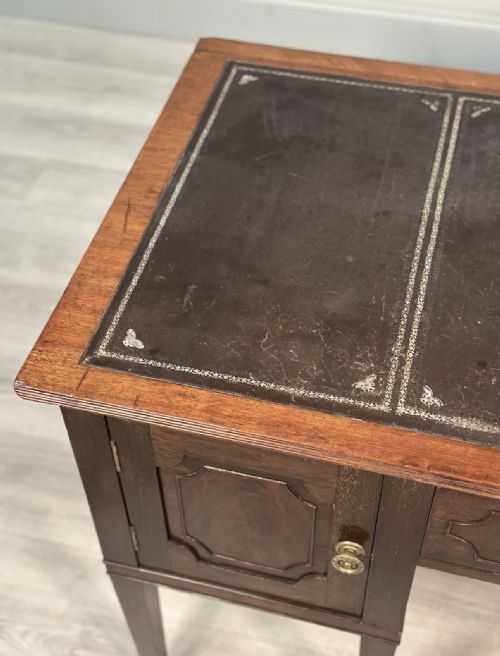 EDWARDIAN MAHOGANY DESK - ADDITIONAL PHOTO 13