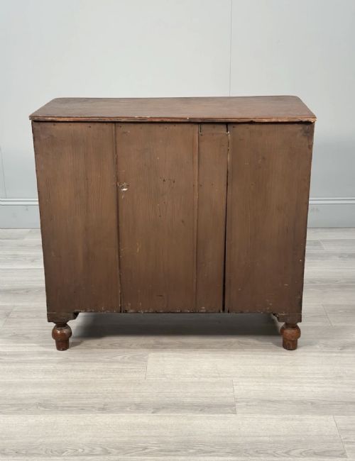 ANTIQUE CHEST OF DRAWERS IN SCUMBLE PAINT - ADDITIONAL PHOTO 14