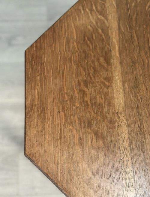 ARTS AND CRAFTS OAK SIDE TABLE C1910 - ADDITIONAL PHOTO 9