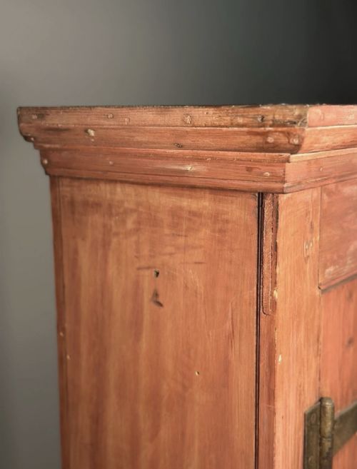 LARGE VICTORIAN PINE LARDER CUPBOARD - ADDITIONAL PHOTO 13