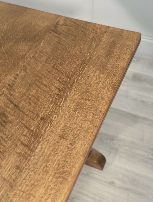ANTIQUE OAK REFECTORY TABLE - ADDITIONAL PHOTO 14