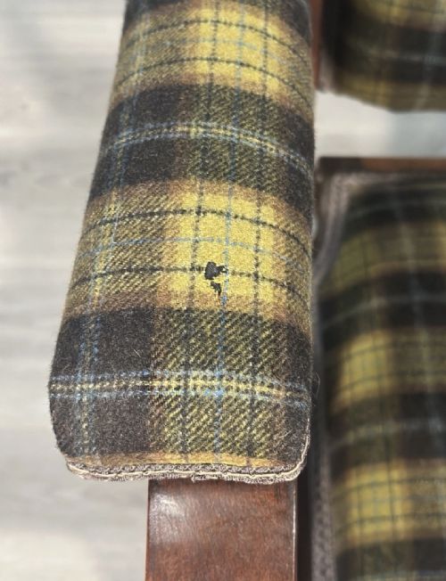 ANTIQUE FOLDING CAMPAIGN ARMCHAIR - ADDITIONAL PHOTO 11