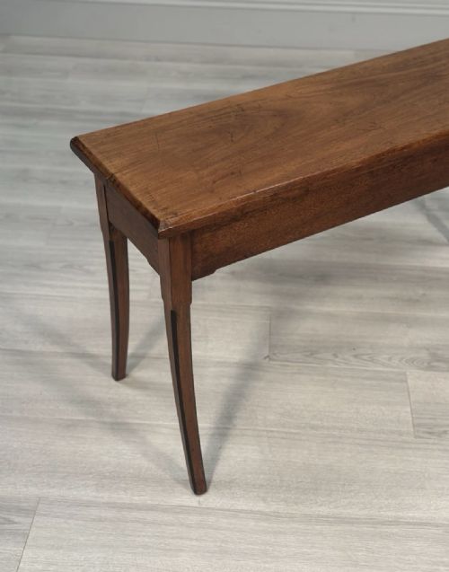 19TH CENTURY WALNUT PIANO STOOL - ADDITIONAL PHOTO 1