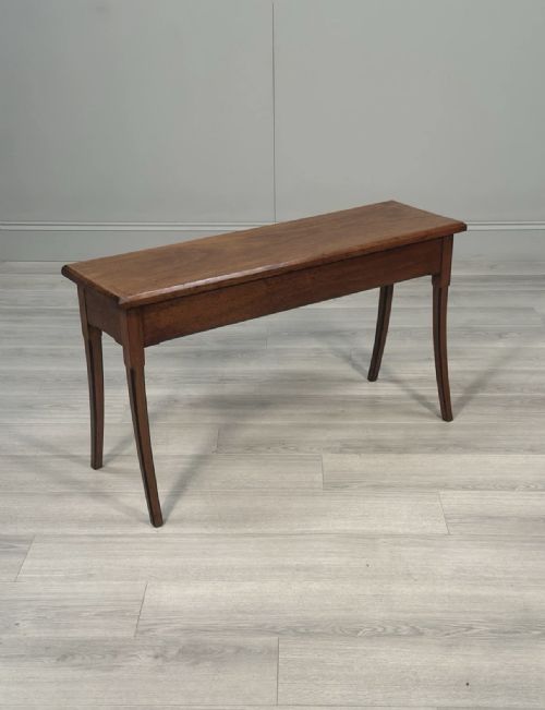 19TH CENTURY WALNUT PIANO STOOL - ADDITIONAL PHOTO 2